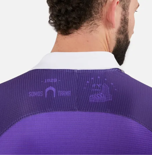 CONJUNTO FUTBOL COD. 10003 BLANCO Y MORADO
